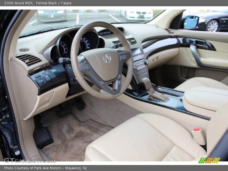 Formal Black / Taupe 2009 Acura MDX
