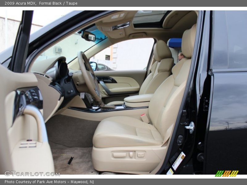 Formal Black / Taupe 2009 Acura MDX