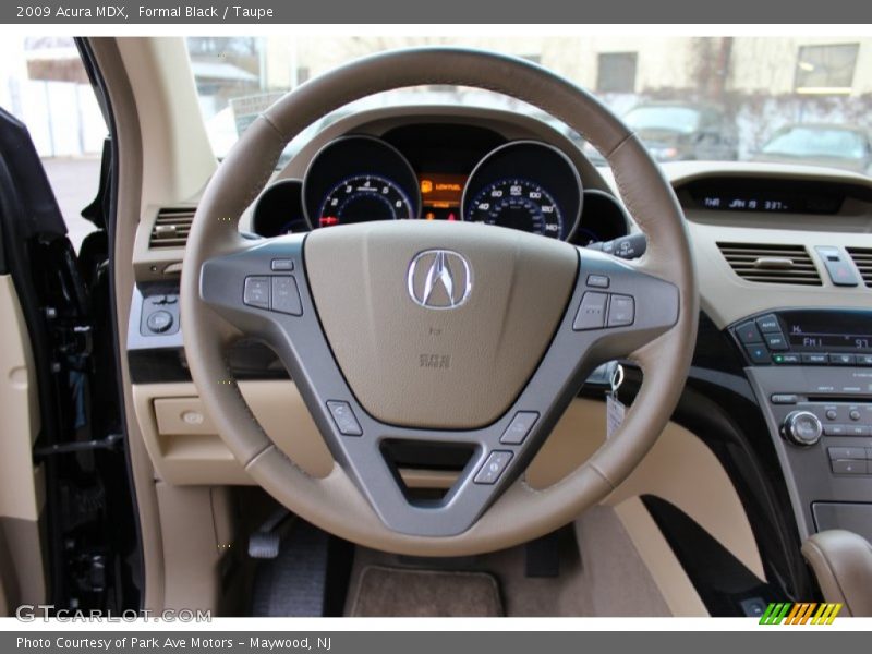 Formal Black / Taupe 2009 Acura MDX