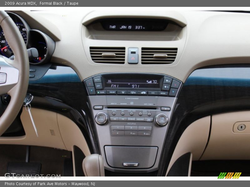 Formal Black / Taupe 2009 Acura MDX
