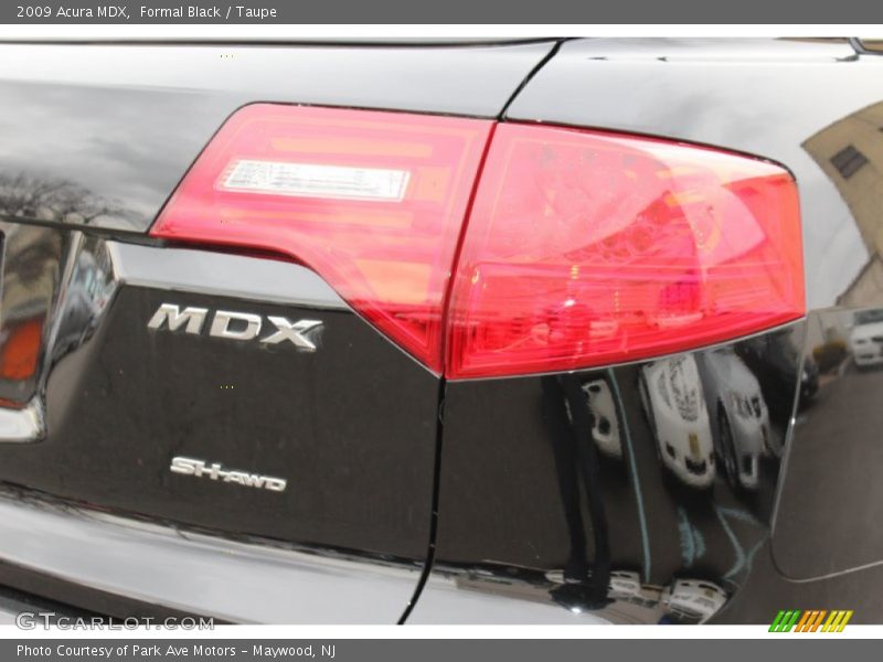 Formal Black / Taupe 2009 Acura MDX