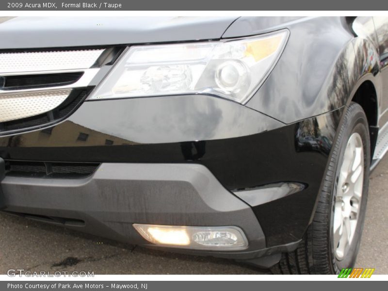 Formal Black / Taupe 2009 Acura MDX