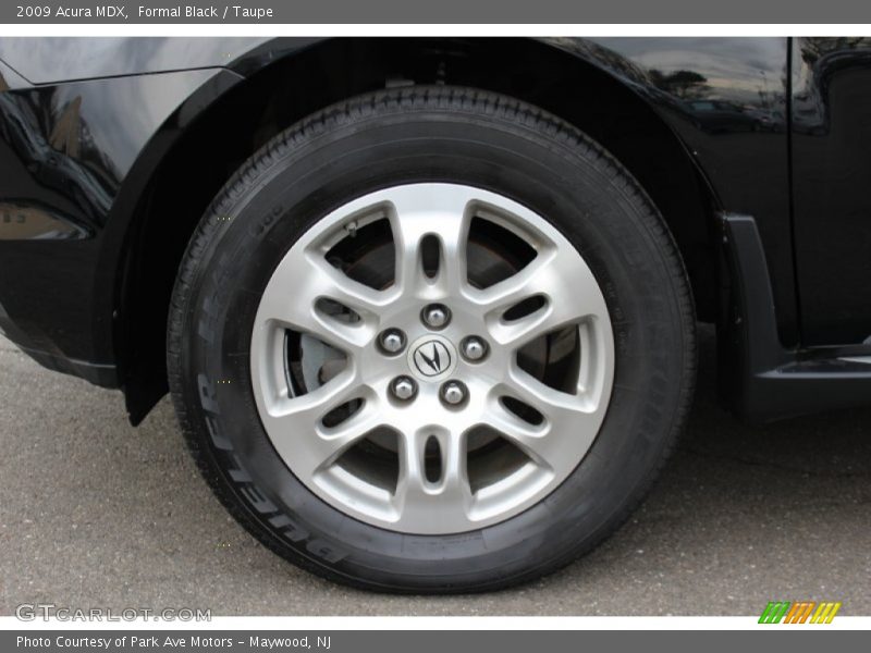 Formal Black / Taupe 2009 Acura MDX