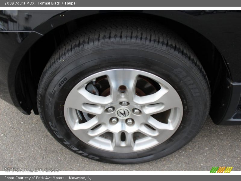 Formal Black / Taupe 2009 Acura MDX