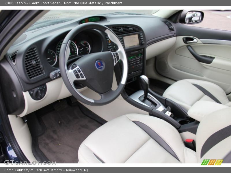  2006 9-3 Aero Sport Sedan Parchment Interior