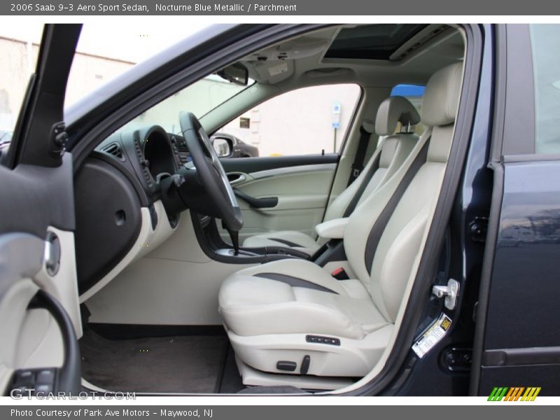 2006 9-3 Aero Sport Sedan Parchment Interior