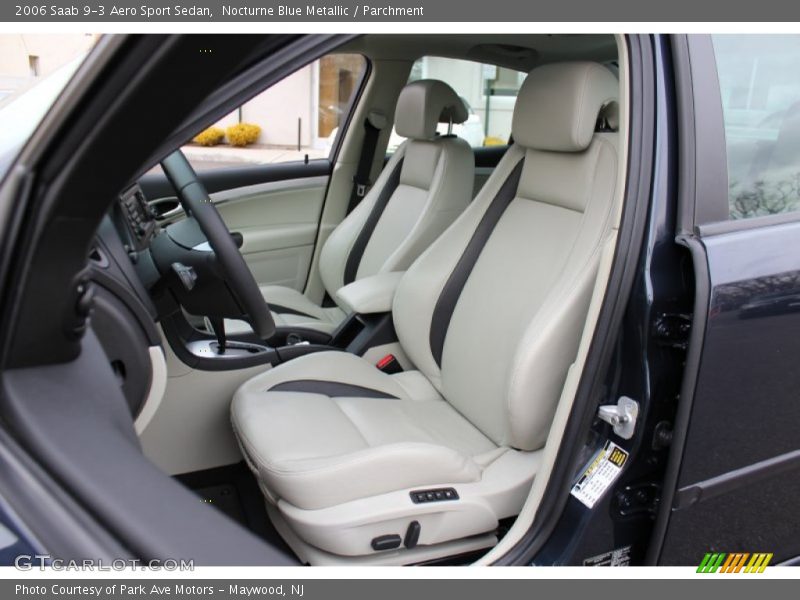 Front Seat of 2006 9-3 Aero Sport Sedan