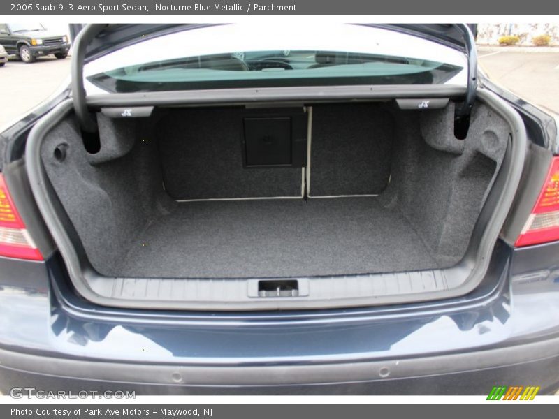  2006 9-3 Aero Sport Sedan Trunk