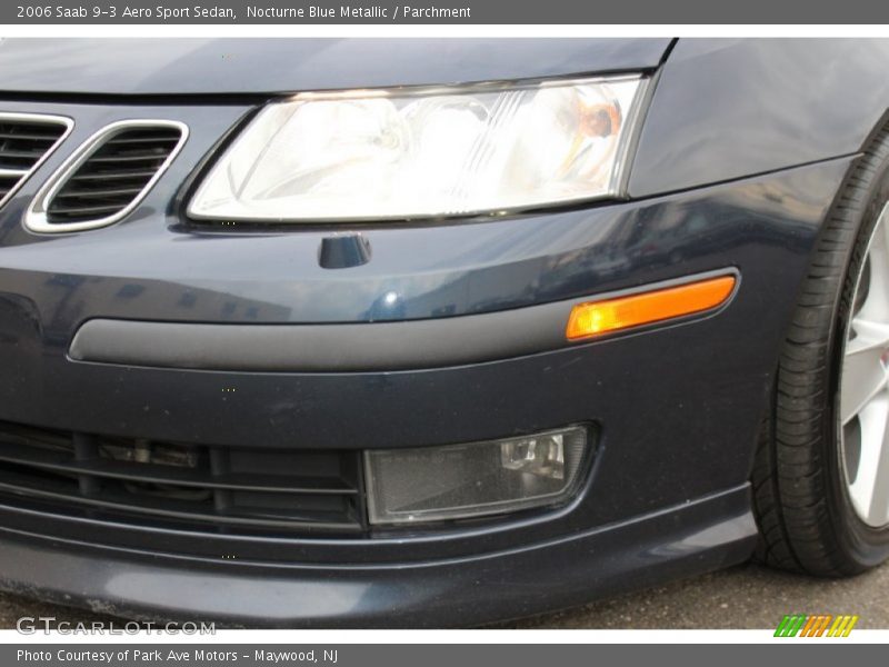 Nocturne Blue Metallic / Parchment 2006 Saab 9-3 Aero Sport Sedan