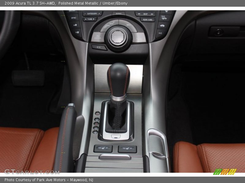Polished Metal Metallic / Umber/Ebony 2009 Acura TL 3.7 SH-AWD