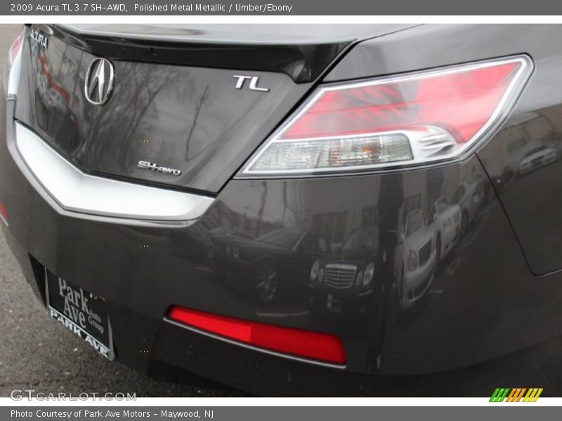 Polished Metal Metallic / Umber/Ebony 2009 Acura TL 3.7 SH-AWD