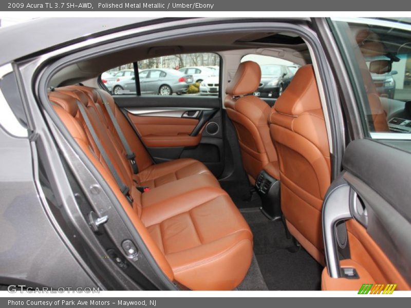 Polished Metal Metallic / Umber/Ebony 2009 Acura TL 3.7 SH-AWD