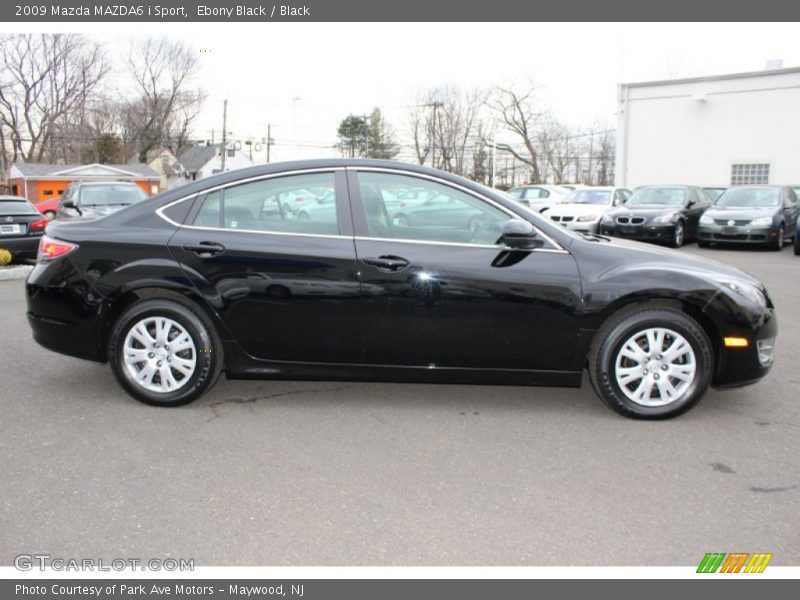 Ebony Black / Black 2009 Mazda MAZDA6 i Sport