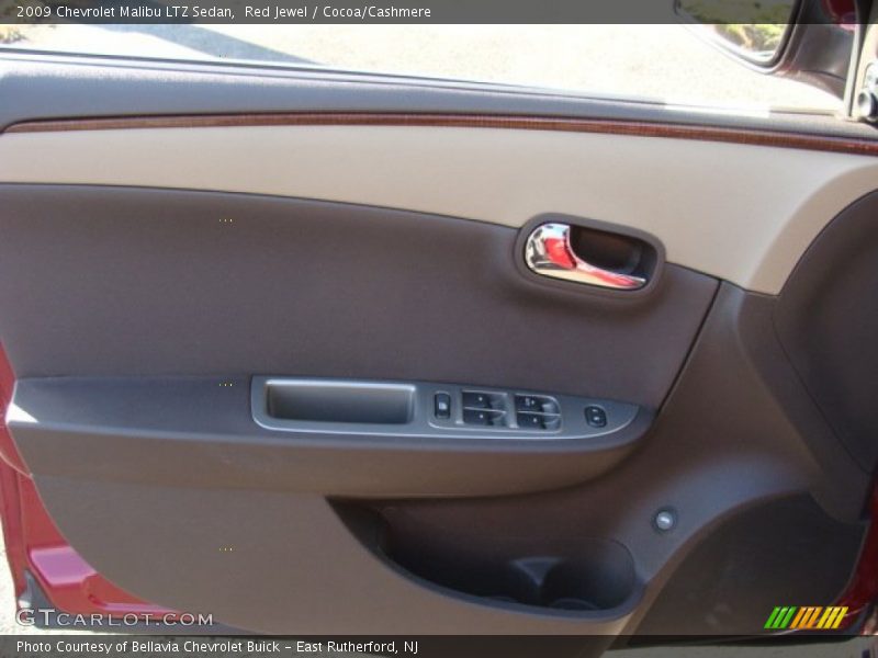 Red Jewel / Cocoa/Cashmere 2009 Chevrolet Malibu LTZ Sedan