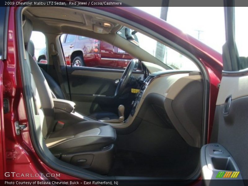 Red Jewel / Cocoa/Cashmere 2009 Chevrolet Malibu LTZ Sedan