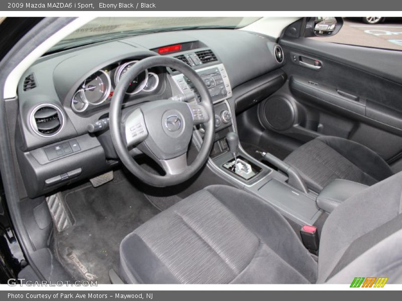 Ebony Black / Black 2009 Mazda MAZDA6 i Sport