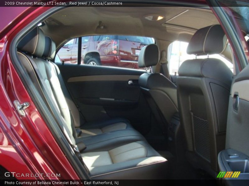 Red Jewel / Cocoa/Cashmere 2009 Chevrolet Malibu LTZ Sedan
