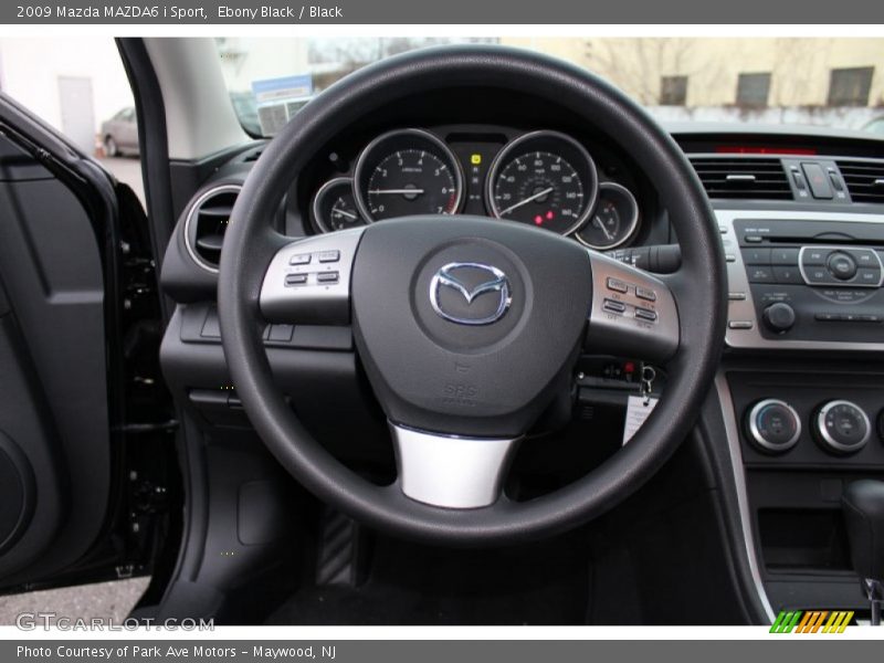 Ebony Black / Black 2009 Mazda MAZDA6 i Sport