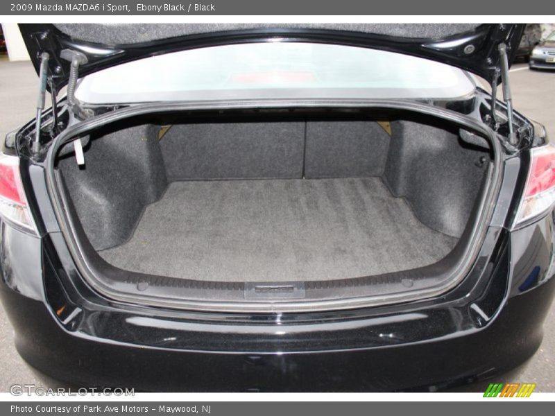 Ebony Black / Black 2009 Mazda MAZDA6 i Sport