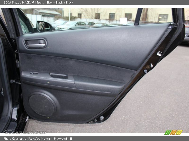 Ebony Black / Black 2009 Mazda MAZDA6 i Sport