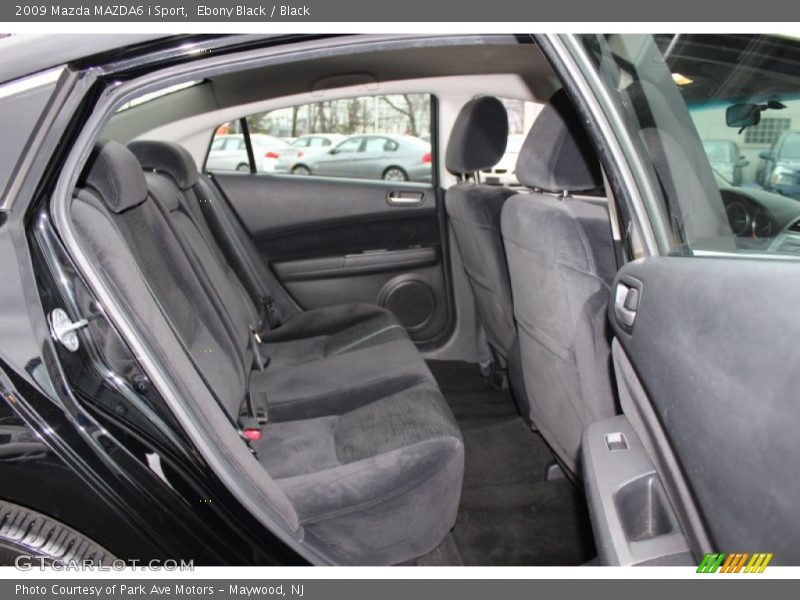 Ebony Black / Black 2009 Mazda MAZDA6 i Sport