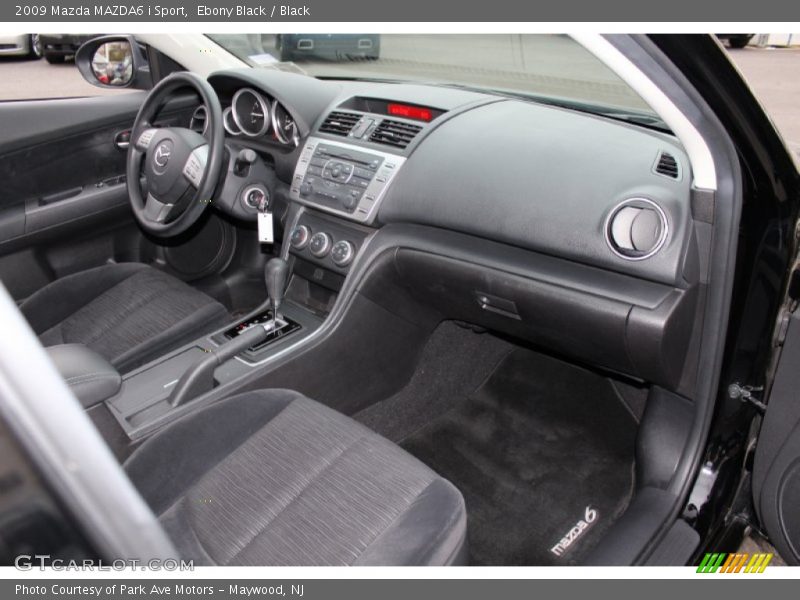 Ebony Black / Black 2009 Mazda MAZDA6 i Sport