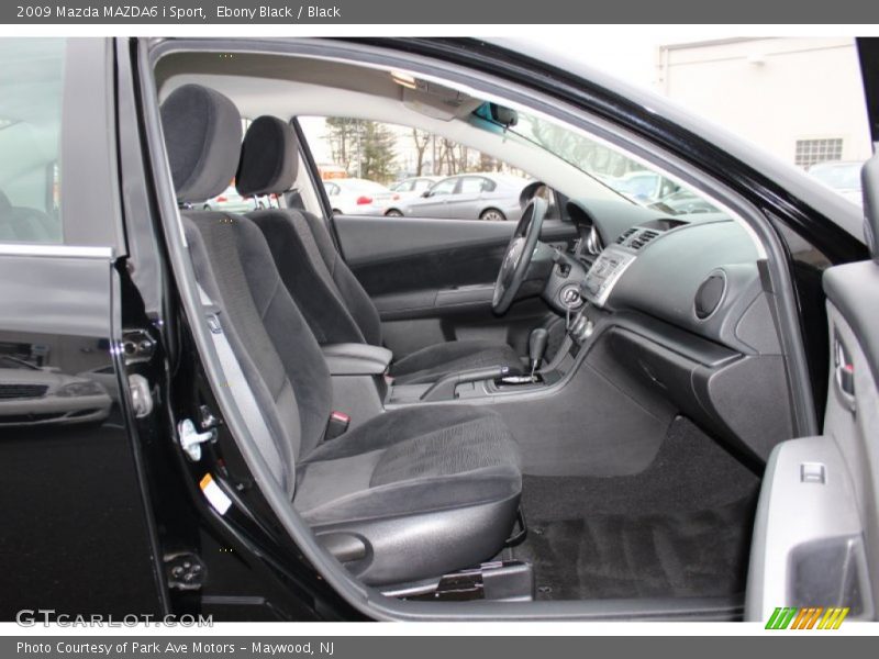 Ebony Black / Black 2009 Mazda MAZDA6 i Sport