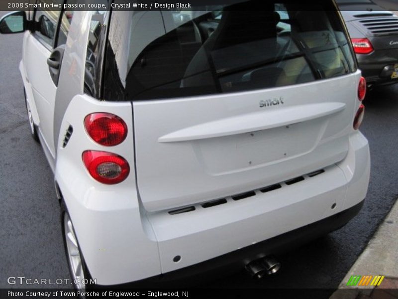 Crystal White / Design Black 2008 Smart fortwo passion coupe