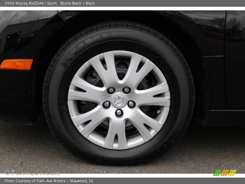 Ebony Black / Black 2009 Mazda MAZDA6 i Sport