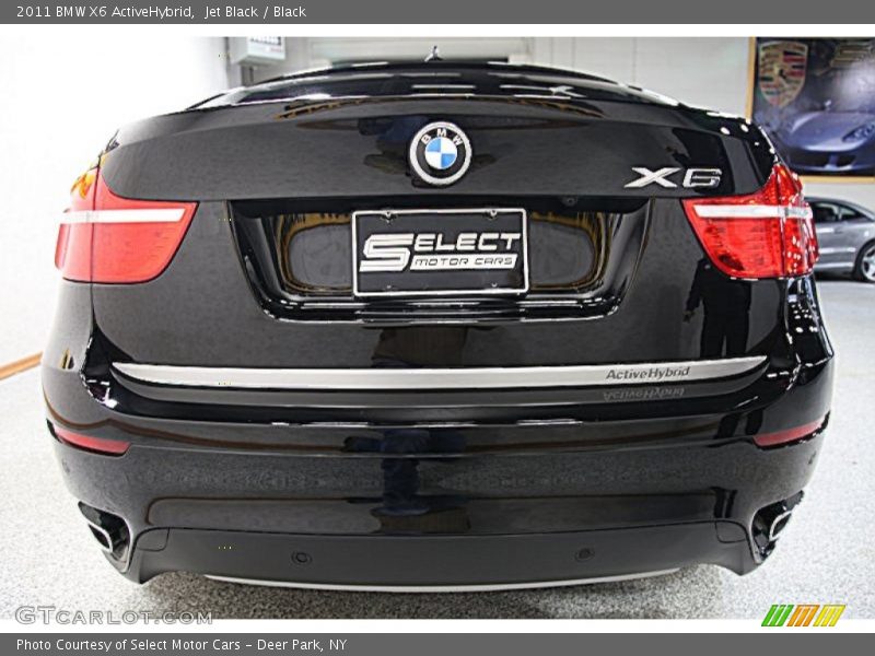 Jet Black / Black 2011 BMW X6 ActiveHybrid