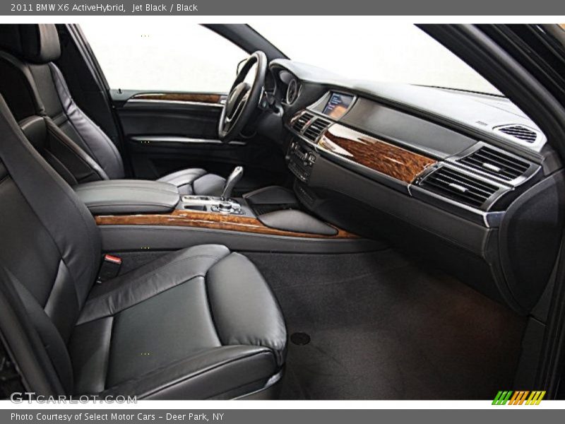  2011 X6 ActiveHybrid Black Interior