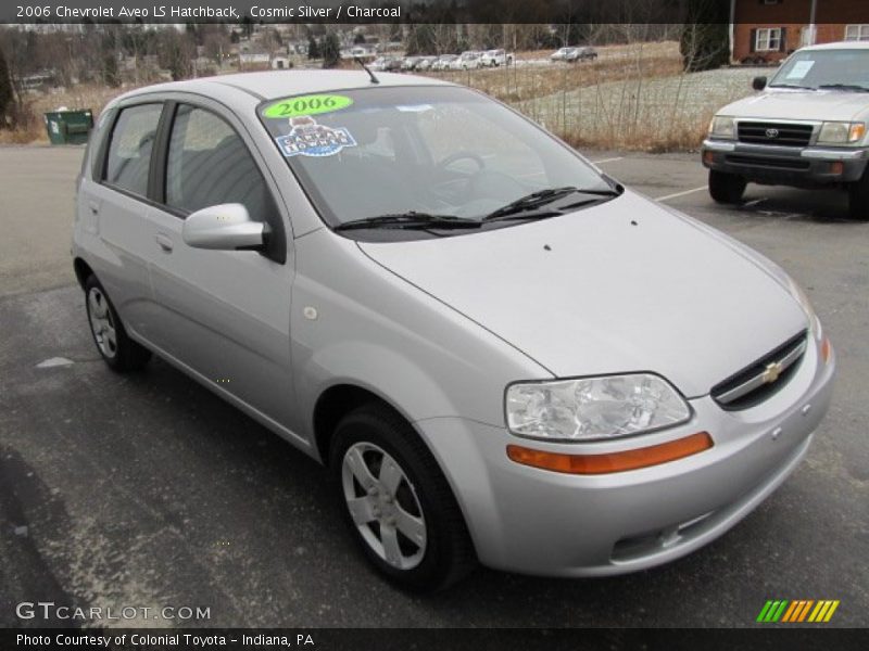 Cosmic Silver / Charcoal 2006 Chevrolet Aveo LS Hatchback