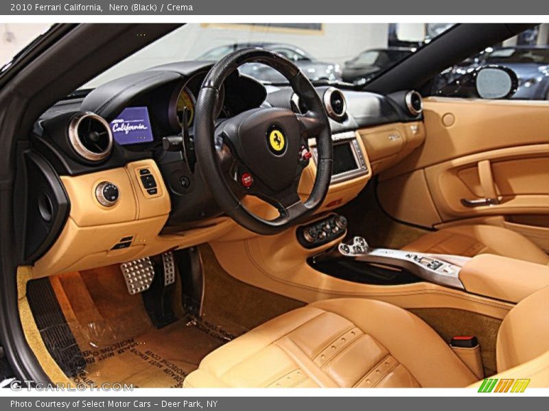  2010 California  Crema Interior