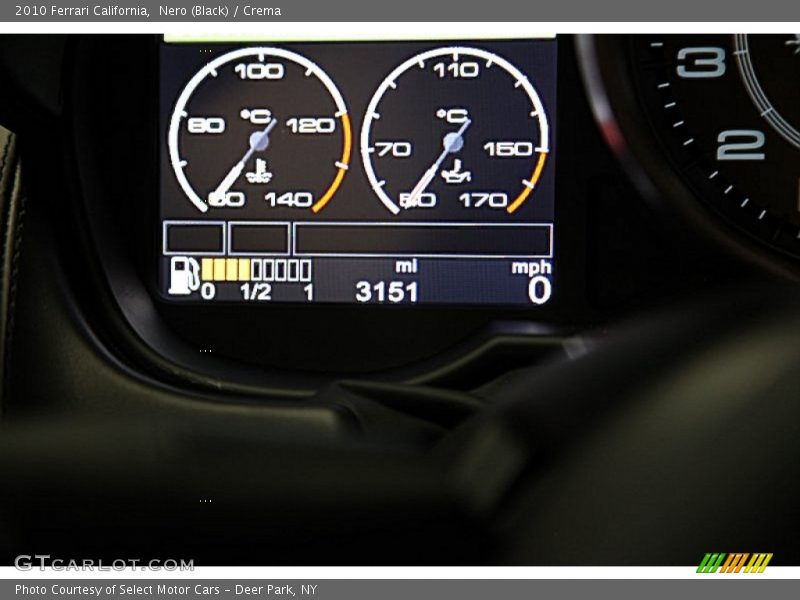 Nero (Black) / Crema 2010 Ferrari California