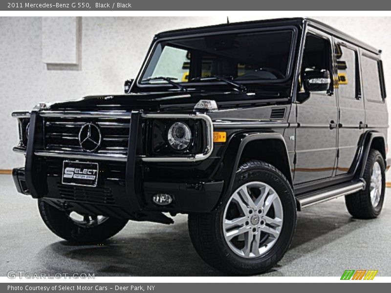 Black / Black 2011 Mercedes-Benz G 550