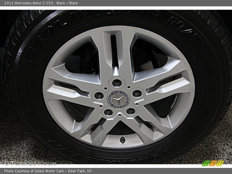 Black / Black 2011 Mercedes-Benz G 550