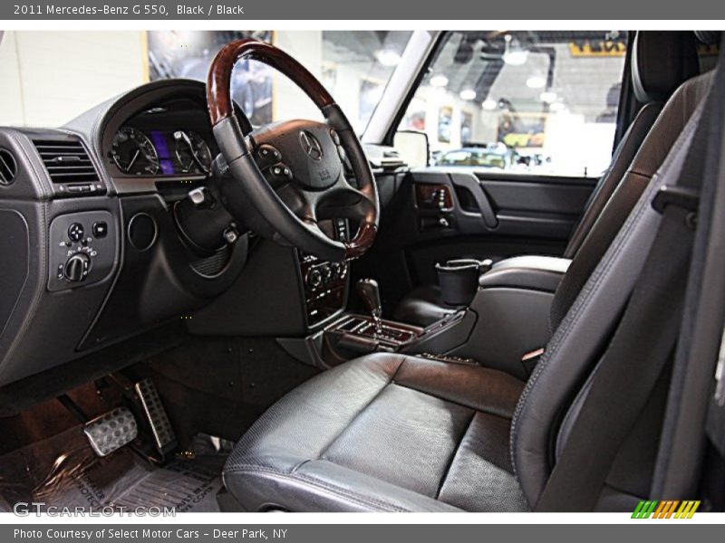 Black / Black 2011 Mercedes-Benz G 550
