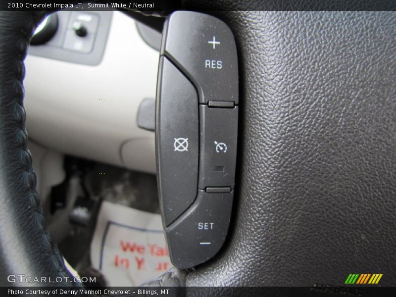 Summit White / Neutral 2010 Chevrolet Impala LT