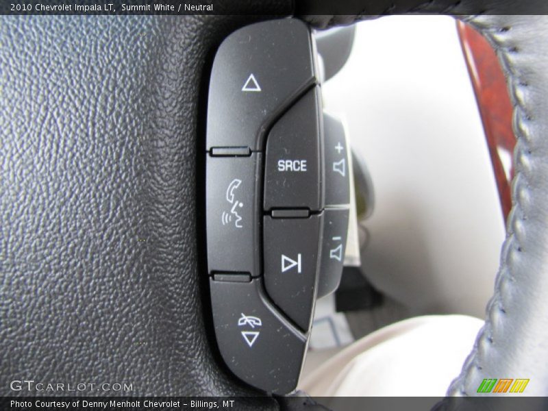 Summit White / Neutral 2010 Chevrolet Impala LT