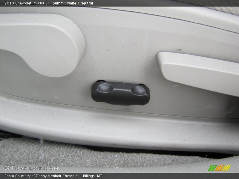 Summit White / Neutral 2010 Chevrolet Impala LT
