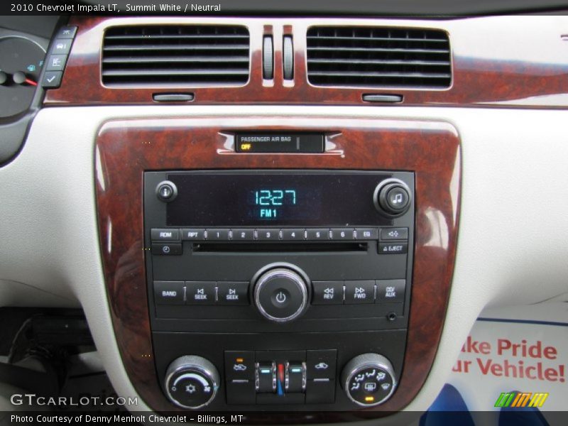 Summit White / Neutral 2010 Chevrolet Impala LT