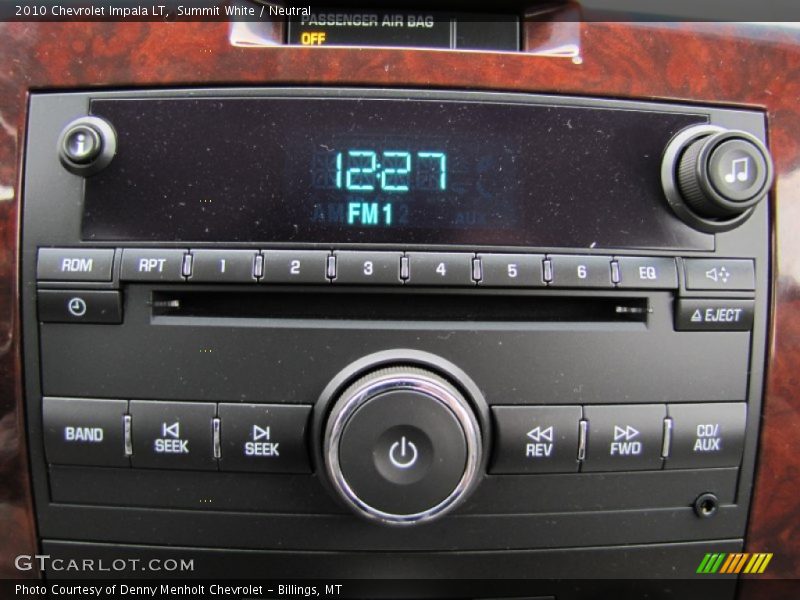 Summit White / Neutral 2010 Chevrolet Impala LT