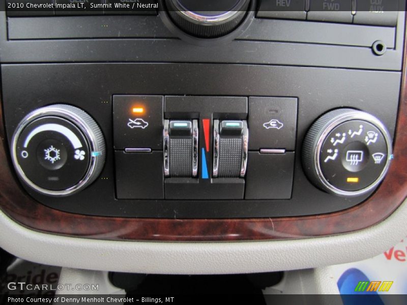 Summit White / Neutral 2010 Chevrolet Impala LT