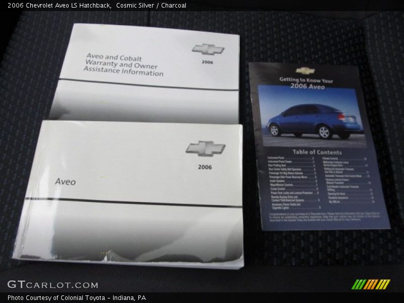 Cosmic Silver / Charcoal 2006 Chevrolet Aveo LS Hatchback