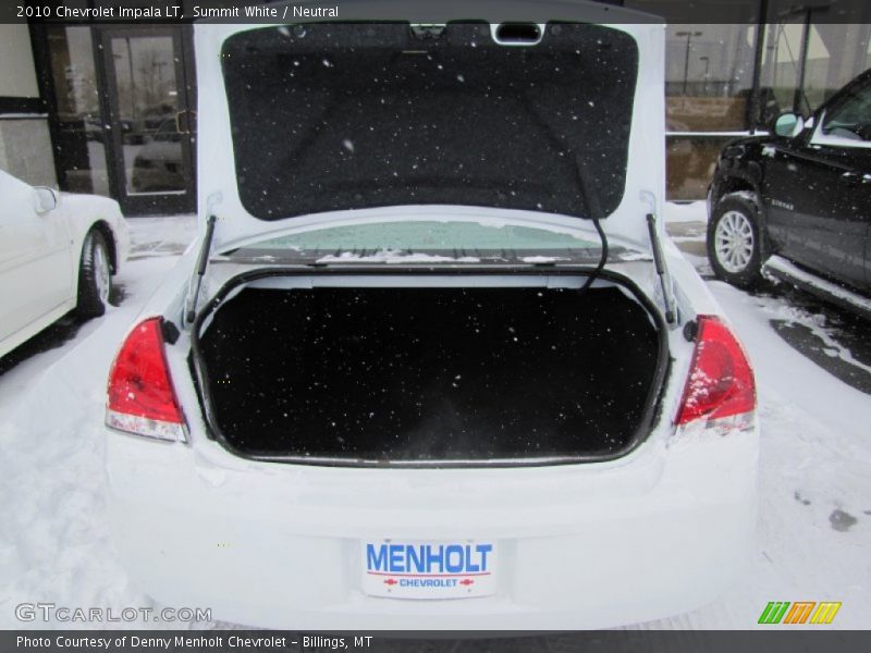 Summit White / Neutral 2010 Chevrolet Impala LT