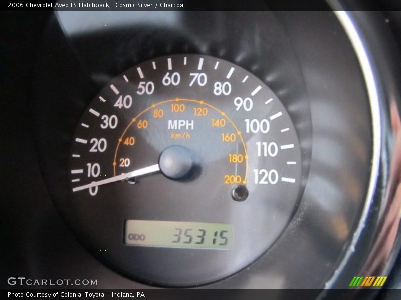 Cosmic Silver / Charcoal 2006 Chevrolet Aveo LS Hatchback