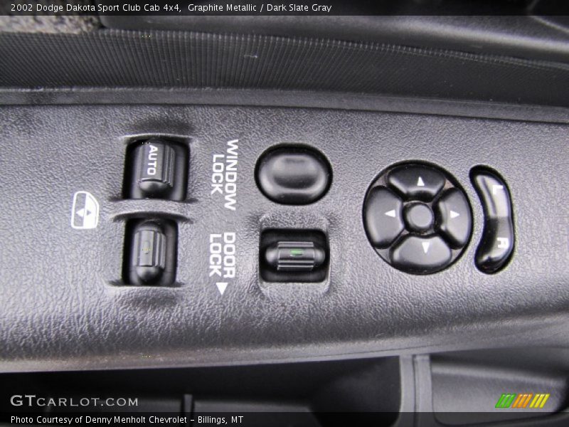 Graphite Metallic / Dark Slate Gray 2002 Dodge Dakota Sport Club Cab 4x4
