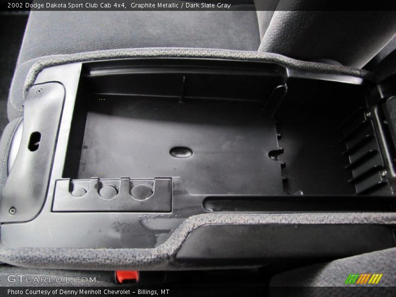Graphite Metallic / Dark Slate Gray 2002 Dodge Dakota Sport Club Cab 4x4
