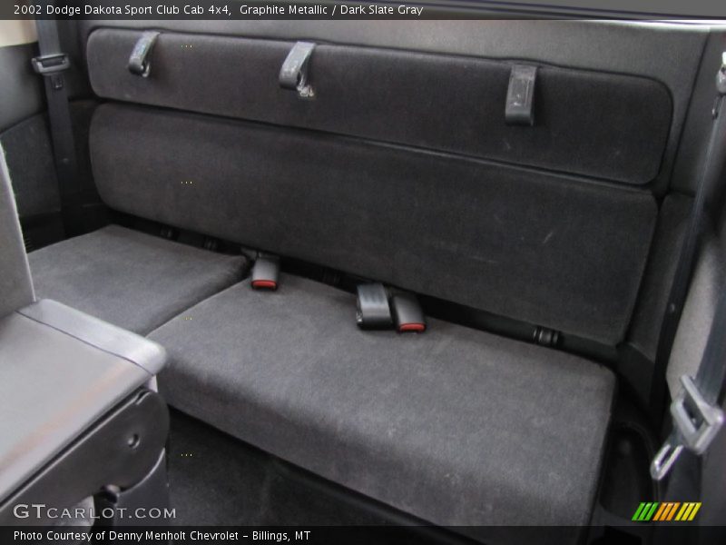 Graphite Metallic / Dark Slate Gray 2002 Dodge Dakota Sport Club Cab 4x4