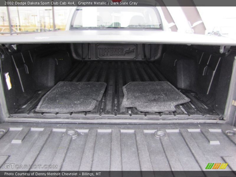 Graphite Metallic / Dark Slate Gray 2002 Dodge Dakota Sport Club Cab 4x4